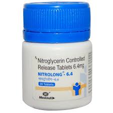 NITROLONG 6.4MG TAB(25 TAB)