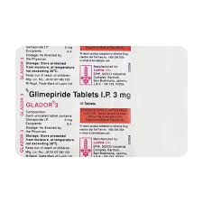 GLADOR 3 MG TAB(15 TAB)