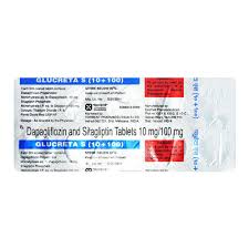GLUCRETA S 10/100 MG TAB (10 PCS)