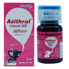 AZITHRAL 200 SUSP. 15ML