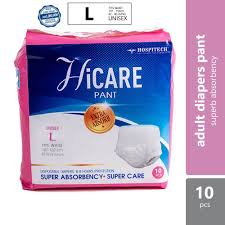HICARE ADULT DIPER L (10 PCS)