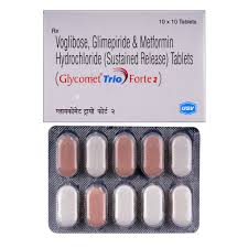 GLYCOMET-TROI 2 FORTE TAB (10 TAB)