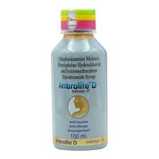 AMBROLITE-D SYP 100 ML