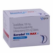 ZERODOL TH MAX 4MG TAB(10 TAB)