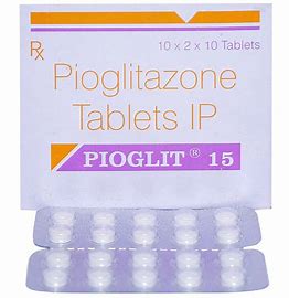 PIOGLIT 15 MG TAB(10 TAB)