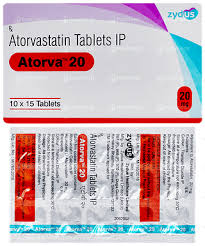 ATORVA 20 MG TAB(10 TAB)
