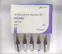 MUCOMIX INJ 5 ML(1 GM/5 ML)