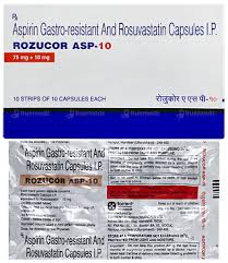 ROZUCOR ASP 75 (10 TAB)