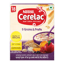 CERELAC  5 GRAINS & FRUITS (18) 300GM