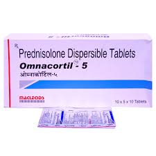OMNACORTIL 5 MG TAB(10 TAB)