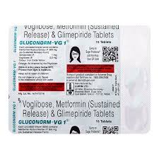 GLUCONORM VG 1 TAB(15 PCS)(732)