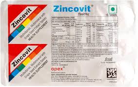 ZINCOVIT TAB(15 TAB)