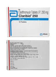 CLARIBID 250 MG TAB(10 TAB)