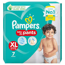 PAMPERS  XL 7PC