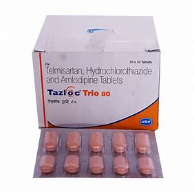 TAZLOC TRIO 80 MG  TAB(10 TAB)