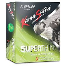 KAMA SUTRA SUPERTHIN CONDOMS(3 PCS)