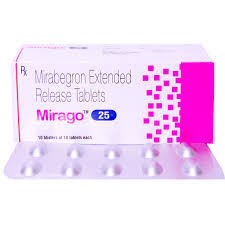 MIRAGO 25MG TAB(10 PCS)