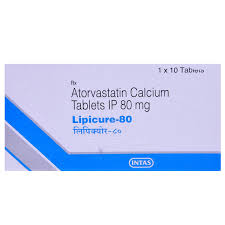 LIPICURE 80 MG  TAB(10 TAB)