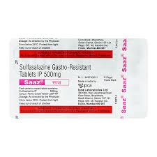SAAZ 500 MG TAB(10 TAB)