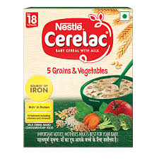 CERELAC 5 GRAINS & VEGETABLES (18) 300GM