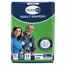 KARE-IN ADULT DIAPERS XL(10 PCS)