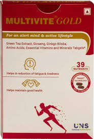 MULTIVITE GOLD CAP(15 CAP)