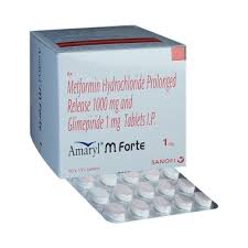 AMARYL M 1 FORTE TAB(15 PCS)