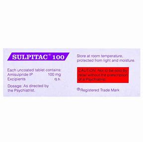 SULPITAC 100 MG TAB(10 TAB)