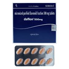 DAFLON 500 MG TAB(10 TAB)