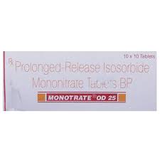 MONOTRATE OD 25 MG TAB(10 TAB)