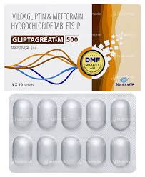 GLIPTAGREAT M 500MG TAB(10 PCS)