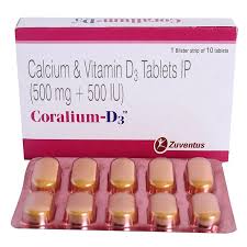CORALIUM D3 TAB (10 TAB)(180)