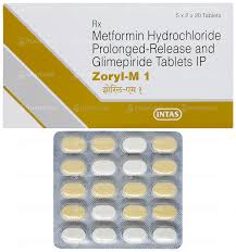 ZORYL M 1 TAB (20 PCS)(3088)