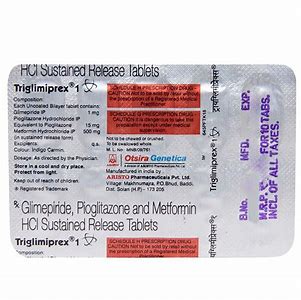 TRIGLIMIPREX 1MG(10 TAB)