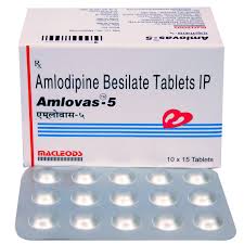 AMLOVAS 5 MG TAB(15 TAB)