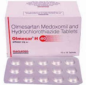 OLMESAR H 40 MG TAB (15 PCS)