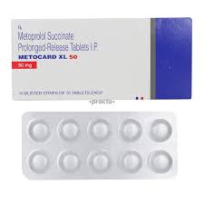 METOCARD XL 50 MG TAB(10 TAB)