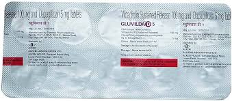 GLUVILDA D5 MG TAB (10 PCS)