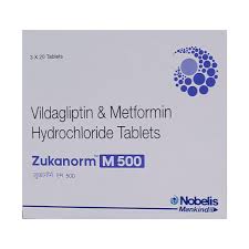 ZUKANORM M 500  MG TAB(10 TAB)
