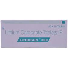 LITHOSUN 300 MG TAB(10 TAB)