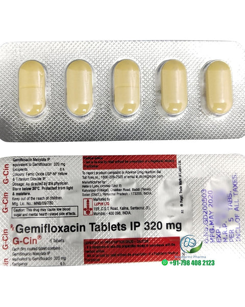 G-CIN 320 MG TAB(5 TAB)