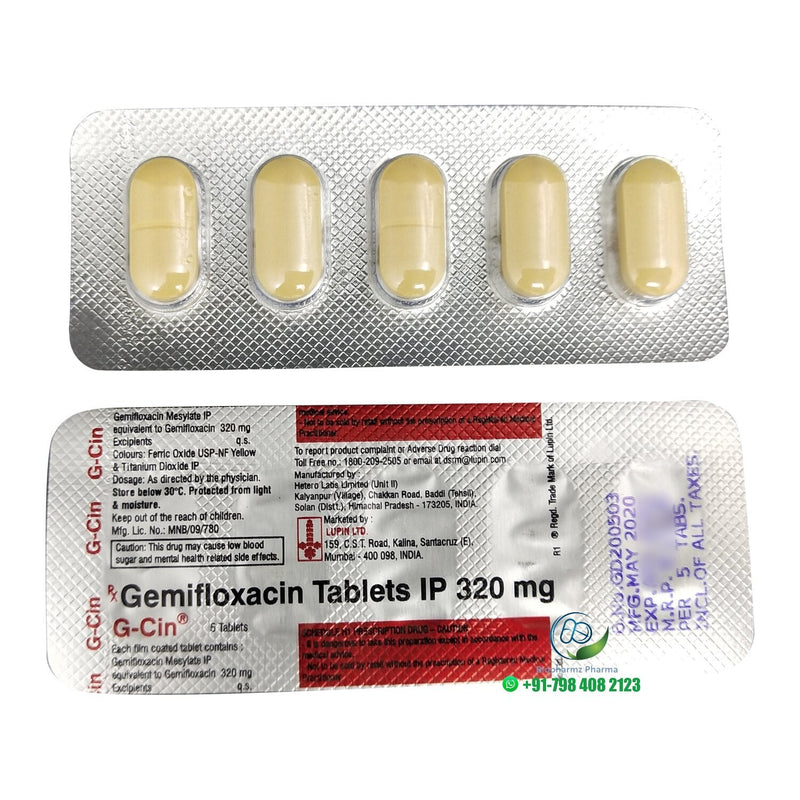G-CIN 320 MG TAB(5 TAB)