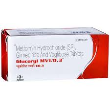 GLUCORYL MV1/0.3 TAB (15 PCS)