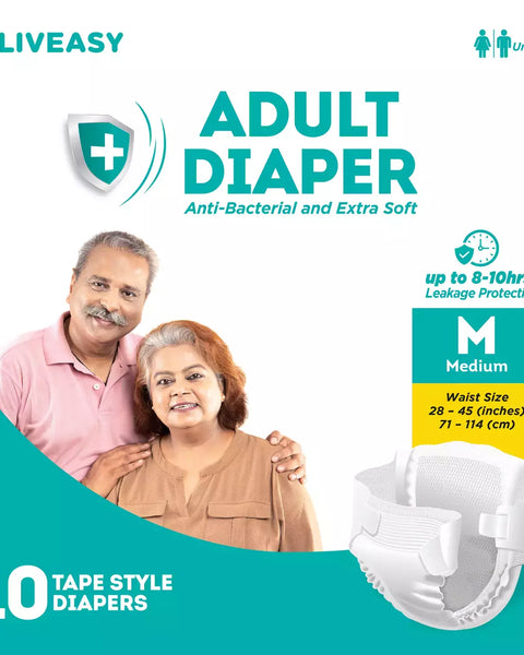 ADULT DIAPER  M (DIMPO) 10PCS(10 Pack)(1843)