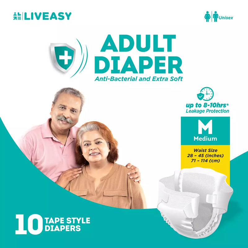ADULT DIAPER  M (DIMPO) 10PCS(10 Pack)(1843)