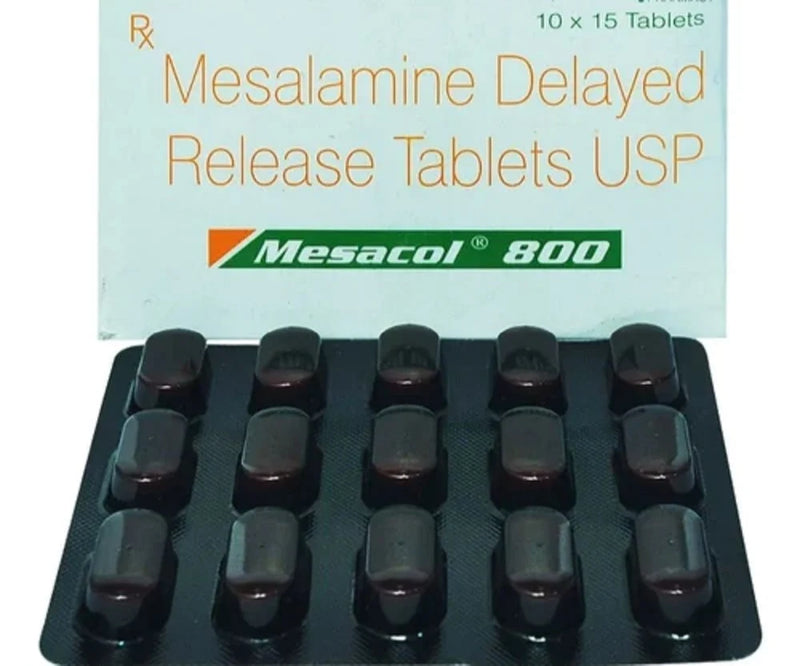 MESACOL 800 MG TAB(10 TAB)