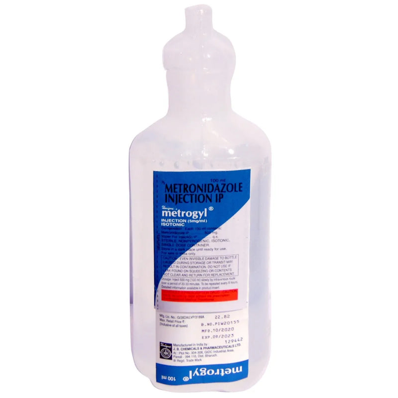 METROGYL (ASHMET) INJ 100ML